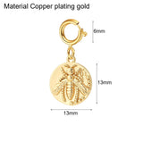 Elephant Pendant Necklace Stainless Steel Chain Lucky Jewelry