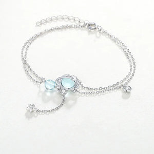 Tassel Planet Star Charm Bracelet for Women Girls Bohemian Jewelry