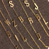 Stainless Steel Double Initial Necklace for Women Personalized Choker