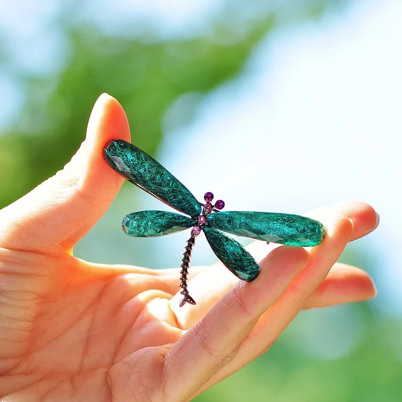Vintage Dragonfly Brooch Pin Jewelry for Women