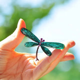 Vintage Dragonfly Brooch Pin Jewelry for Women