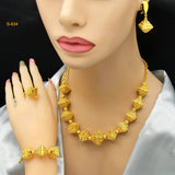 Dubai Plated Jewelry Set for Women Nigeria Wedding