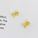 925 Silver Butterfly Earcuff Earrings Women Gift