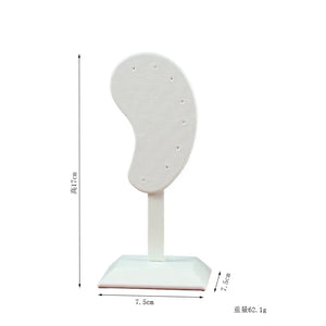Earring Display Stand Jewelry Hanging Storage Microfiber Holder