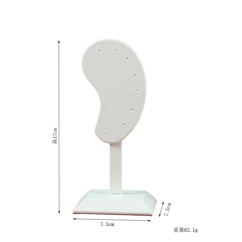 Earring Display Stand Jewelry Hanging Storage Microfiber Holder
