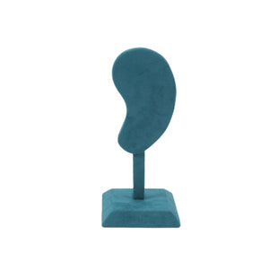 Green Microfiber Earring Display Stand Jewelry Organizer