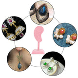 Multi-Color Microfiber Earring Holder Ear Clip Stud Jewelry Display Stand