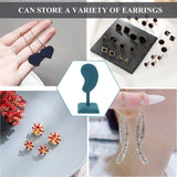 Green Microfiber Earring Display Stand Jewelry Organizer