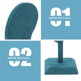Green Microfiber Earring Display Stand Jewelry Organizer
