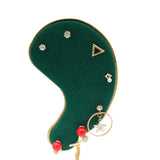 Earring Display Stand Microfiber Earring Holder Organizer Stand