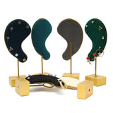 Earring Display Stand Microfiber Earring Holder Organizer Stand