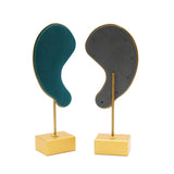 Earring Display Stand Microfiber Earring Holder Organizer Stand
