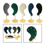 Earring Display Stand Microfiber Earring Holder Organizer Stand