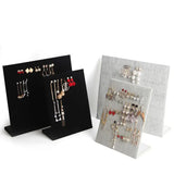 Velvet Earrings Necklace Holder Jewelry Display Stand