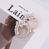 Zircon Earrings Women Wedding Jewelry Accessories