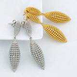 Ethiopian Stud Earrings for Brazilian Weddings Plated Jewelry