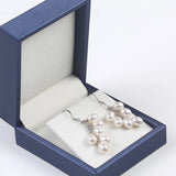 Freshwater Pearl Beads Earrings with 925 Sterling Silver Hook