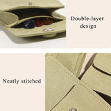 Antioxidant Jewelry Bag Flannel Portable Storage Bag With Shoulder Strap