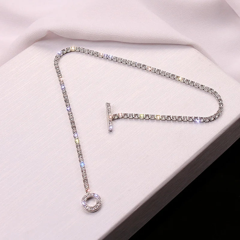 Bling Charm Necklace Vintage Wedding Jewelry