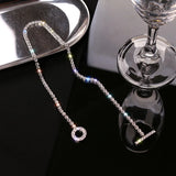 Bling Charm Necklace Vintage Wedding Jewelry