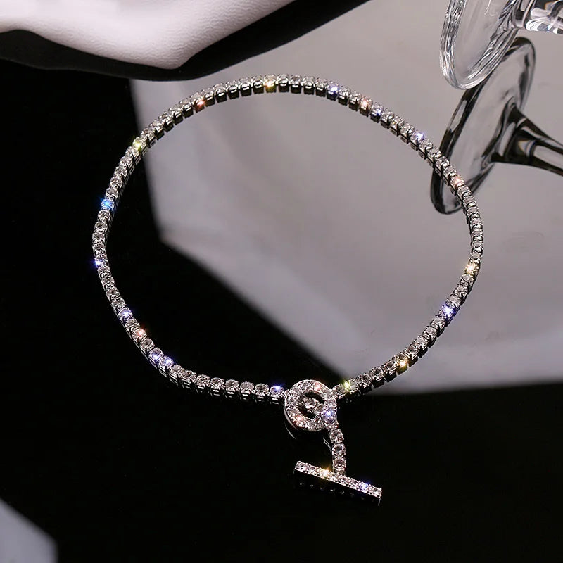 Bling Charm Necklace Vintage Wedding Jewelry