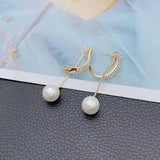 Crystal Rhinestone Tassel Earrings for Women