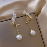 Crystal Rhinestone Tassel Earrings for Women