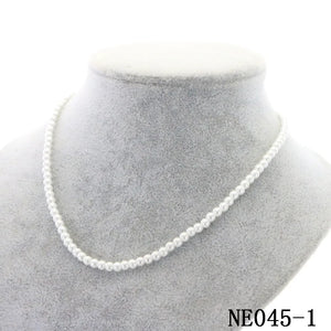 Small Pearl Necklace Clavicle Chain for Women