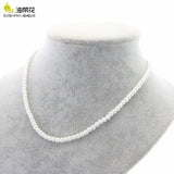 Small Pearl Necklace Clavicle Chain for Women