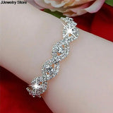 Crystal Bracelet Women Gift Rhinestone Bangl
