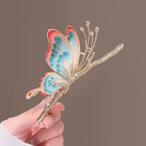 Butterfly Hair Accessories for Women, Shark Hair Pins, Headdress Jewelry