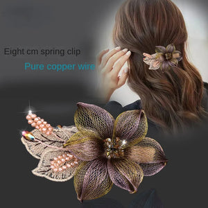 Flower Hairpin Bride Hair Accessories Tiara