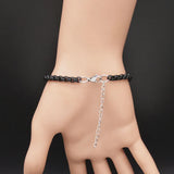 Elephant Stainless Steel Charm Bangle Bracelet Women Jewelry B18494