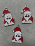 Enamel Santa Stickers Blackbeard Small Pendants