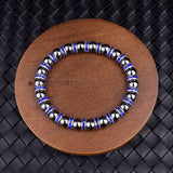 Energy Hematite Beads Bracelet Natural Stone Health Protection
