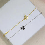 Europe Lucky Grass Bracelet Women's S925 Sterling Silver Jewelry