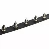 Exaggerated Collar Rivet Cowhide Clavicle Chain Necklace