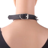 Exaggerated Collar Rivet Cowhide Clavicle Chain Necklace