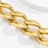 Cuban Anklet for Women Golden Chains Charm Feet Bracelet Beach Party Jewelry