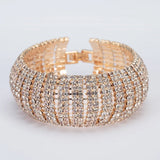 Exaggerated Temperament Rhinestone Bracelet
