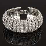 Exaggerated Temperament Rhinestone Bracelet