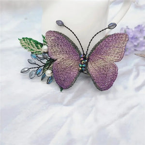 Butterfly Hairpin Women Retro Clip Headdress Holiday Gift