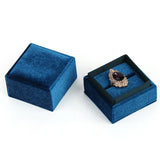 Velvet Jewelry Organizer Box for Rings and Pendants