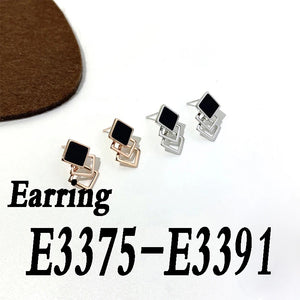 Sterling Silver 925 Earrings E3375-E3391