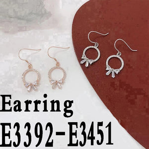 Sterling Silver 925 Earring E3392-E3451