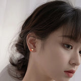 Koi Fish Stud Earrings Wedding Jewelry