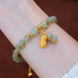 Female Link Chain Bracelet Hypoallergenic Peanut Bangle Jewelry