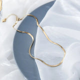 Female Snake Bone Neck Chain Necklace for Women