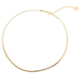 Female Snake Bone Neck Chain Necklace for Women
