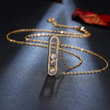 European American Temperament Clavicle Chain Fine Jewelry